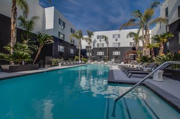 Sparkling pool